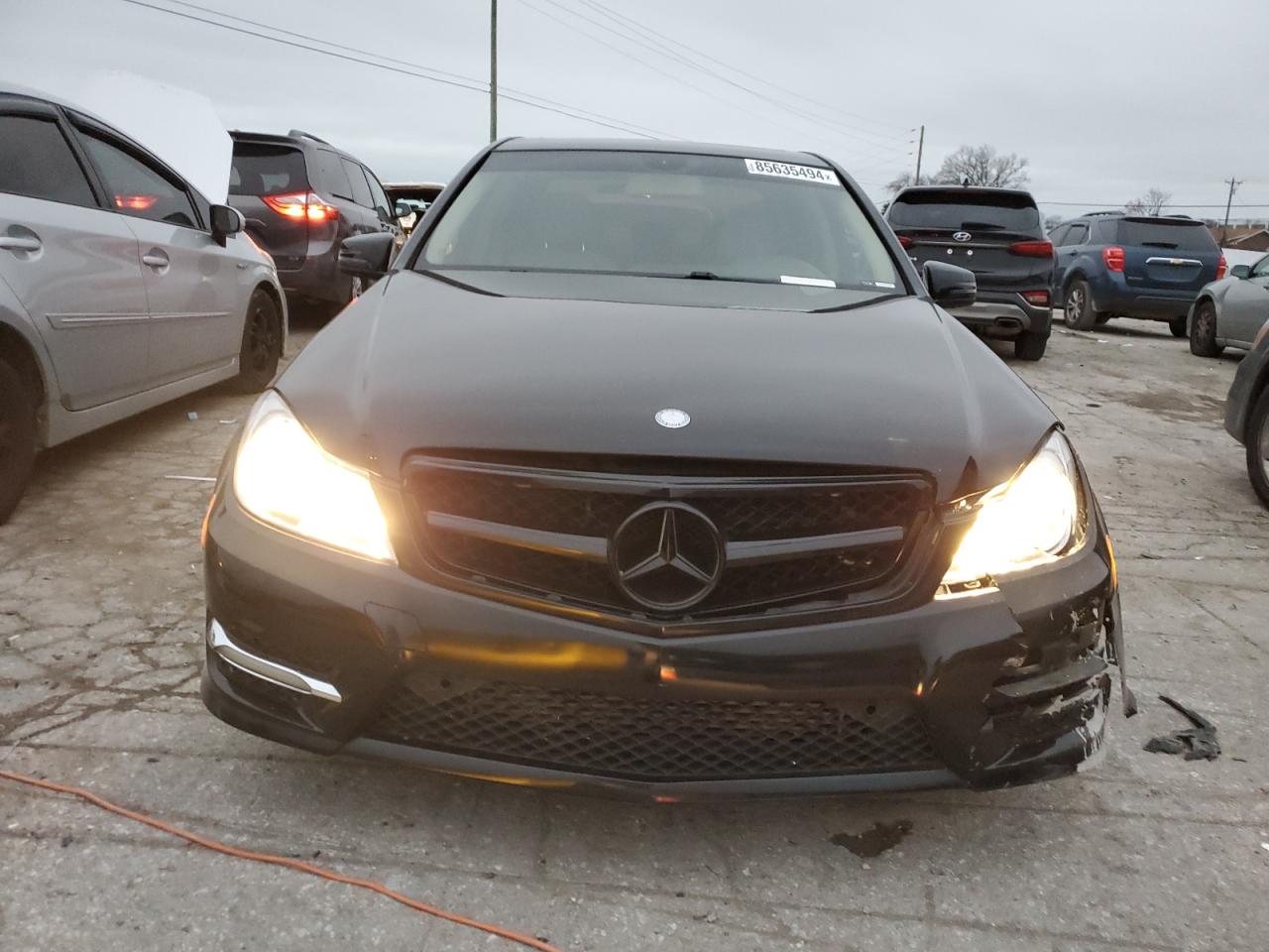 VIN WDDGF4HB0ER305209 2014 MERCEDES-BENZ C-CLASS no.5