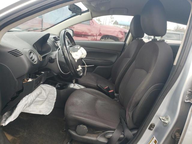  MITSUBISHI MIRAGE 2014 Silver
