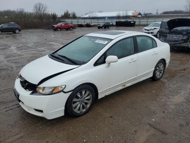 2011 Honda Civic Exl en Venta en Columbia Station, OH - Front End