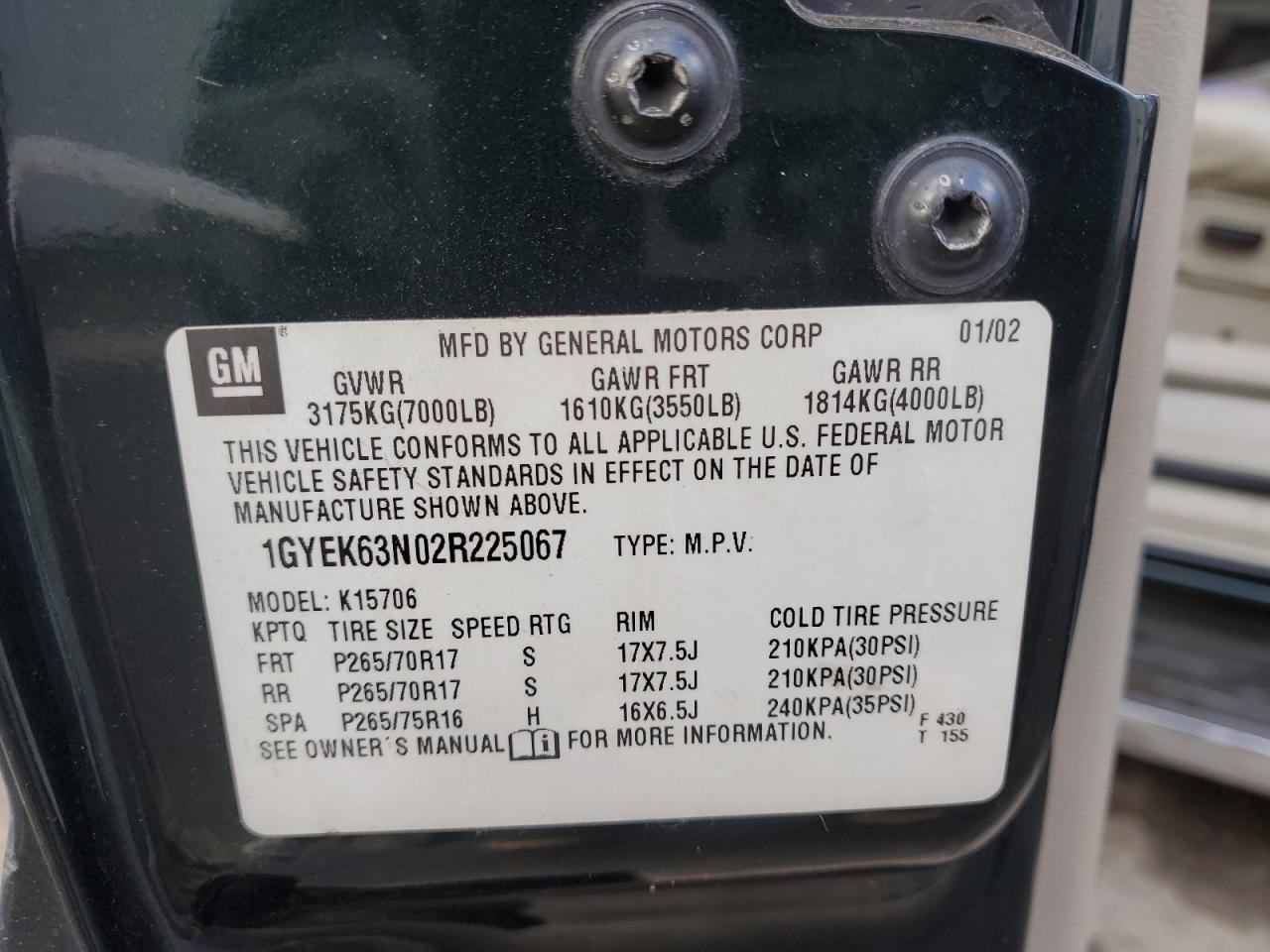 2002 Cadillac Escalade - Image 13