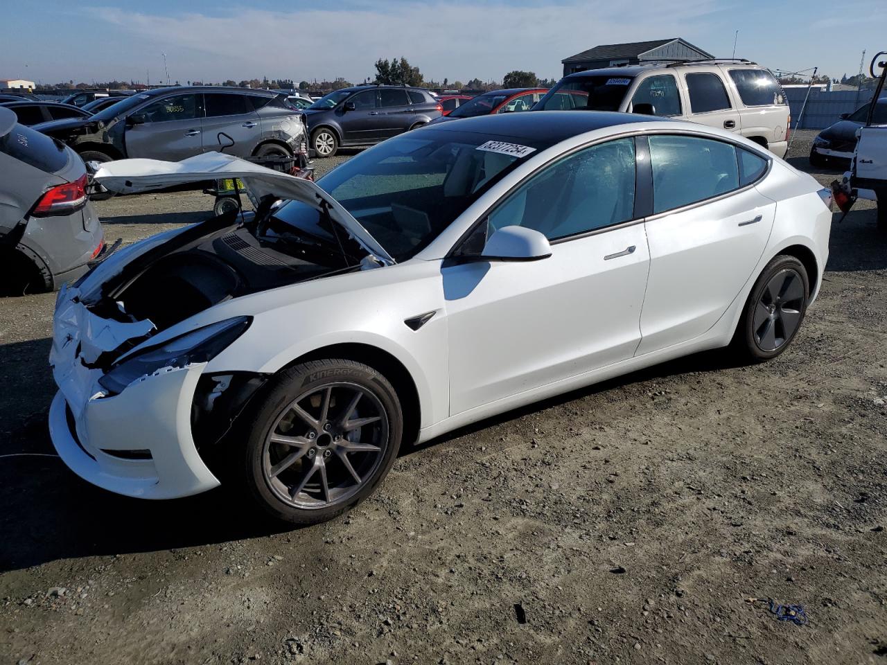 VIN 5YJ3E1EA5PF584350 2023 TESLA MODEL 3 no.1