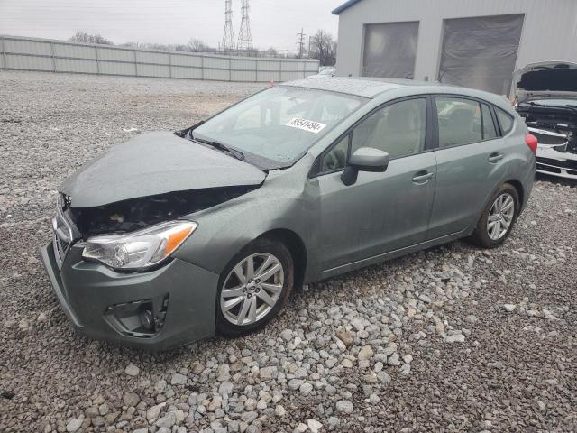  SUBARU IMPREZA 2015 Green