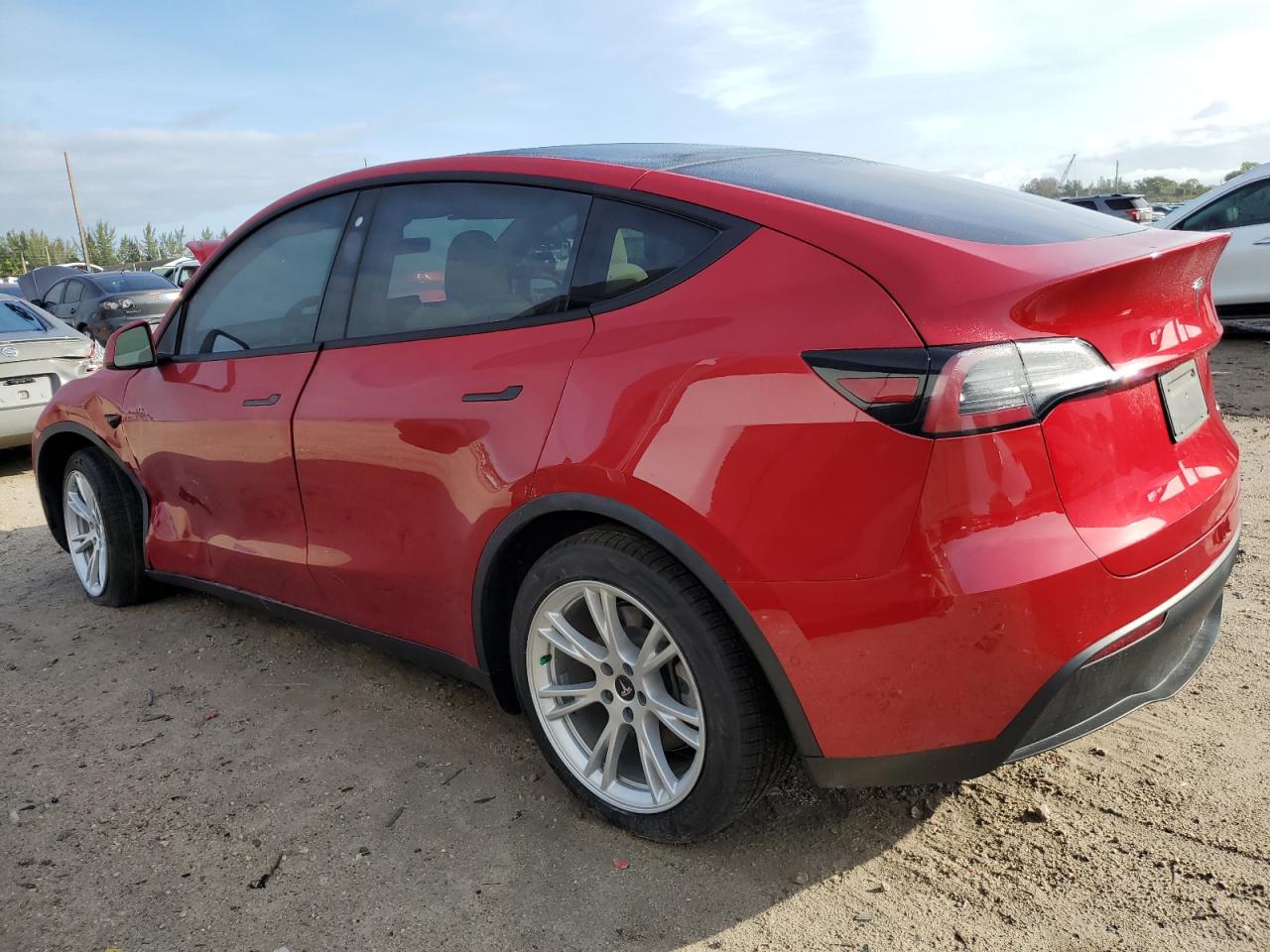 VIN 5YJYGDEE7LF014395 2020 TESLA MODEL Y no.2