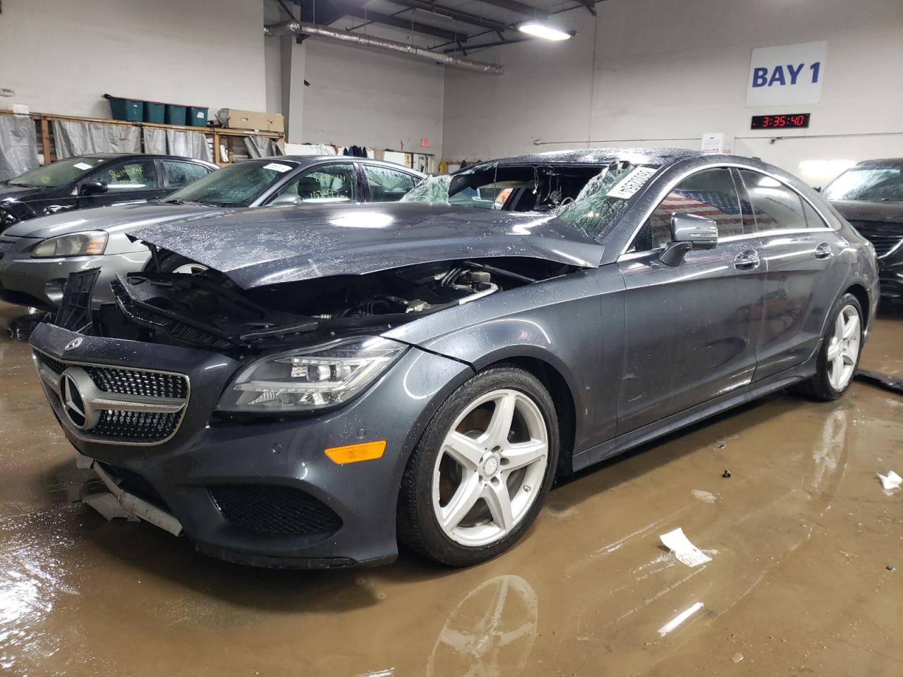 2015 Mercedes-Benz Cls 400 4Matic за продажба в Elgin, IL - Front End