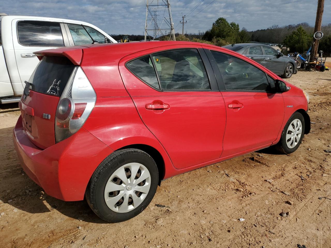 VIN JTDKDTB35D1533550 2013 TOYOTA PRIUS no.3