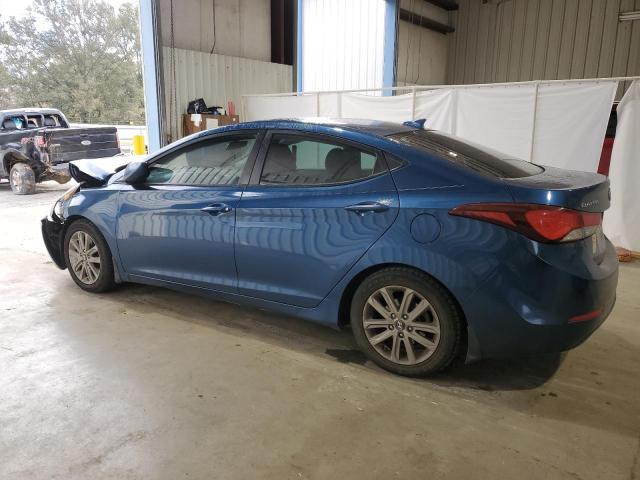  HYUNDAI ELANTRA 2016 Blue