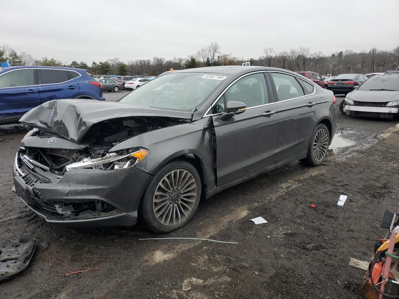 VIN 3FA6P0T92JR216259 2018 FORD FUSION no.1