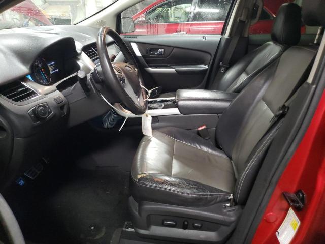  FORD EDGE 2012 Czerwony