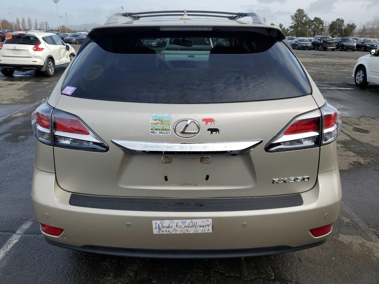 VIN 2T2BK1BA3DC191189 2013 LEXUS RX350 no.6