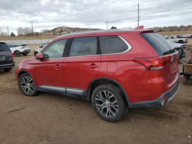  MITSUBISHI OUTLANDER 2018 Красный