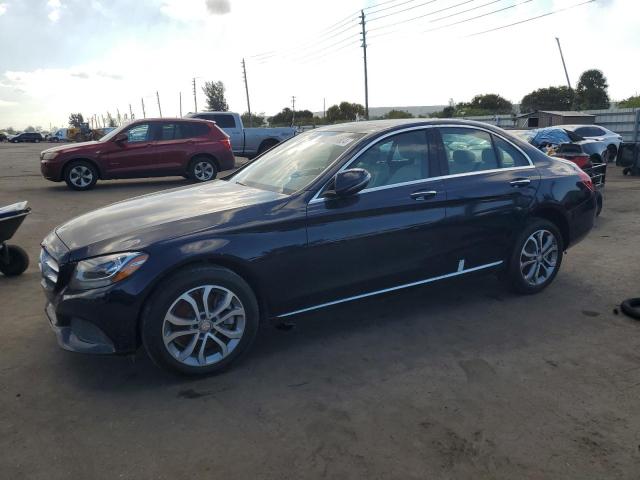 Sedans MERCEDES-BENZ C-CLASS 2016 Blue