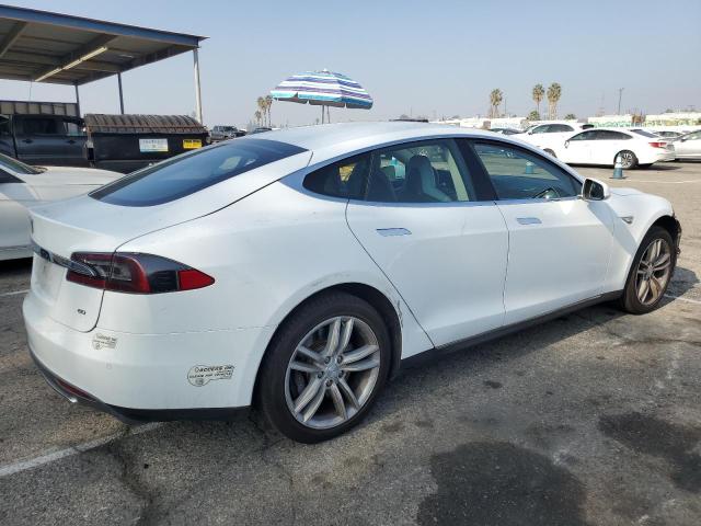 Хэтчбеки TESLA MODEL S 2014 Белый