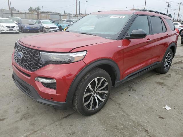  FORD EXPLORER 2022 Червоний