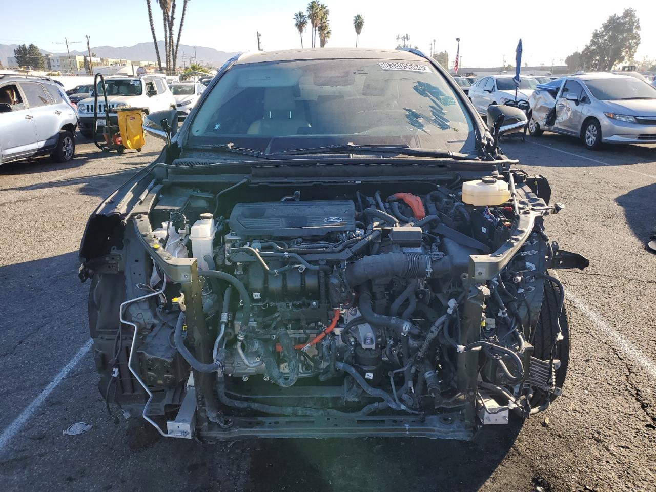 VIN 2T2BBMCA6PC013863 2023 LEXUS RX 350H BA no.5