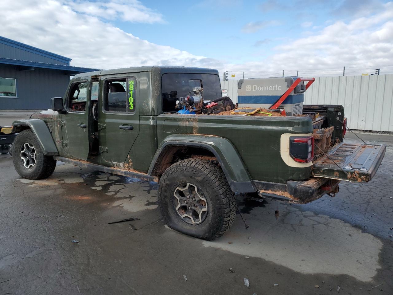 VIN 1C6JJTBMXNL173279 2022 JEEP GLADIATOR no.2