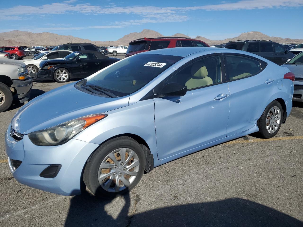 VIN KMHDH4AEXDU485432 2013 HYUNDAI ELANTRA no.1