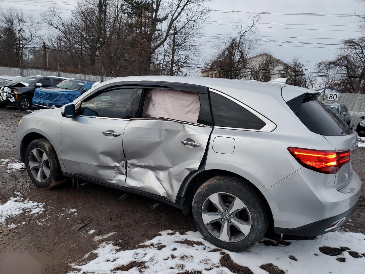 VIN 5FRYD4H25FB031497 2015 ACURA MDX no.2