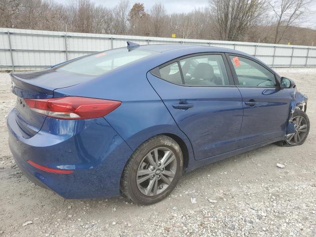  HYUNDAI ELANTRA 2018 Blue