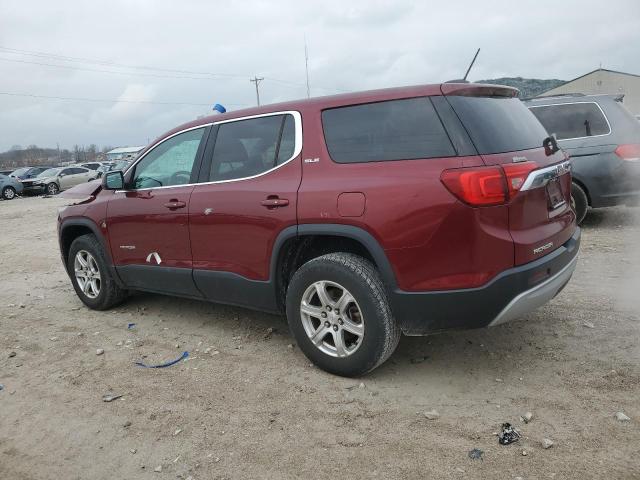  GMC ACADIA 2018 Maroon