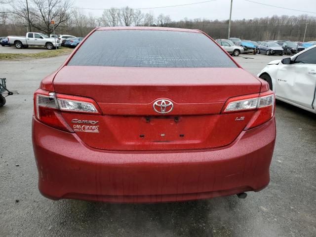  TOYOTA CAMRY 2014 Czerwony