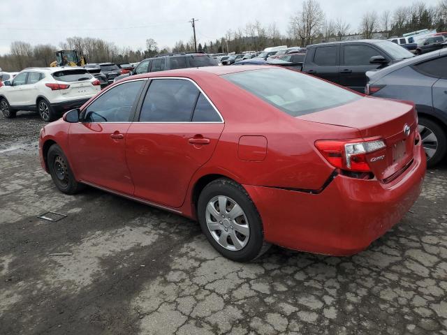  TOYOTA CAMRY 2013 Красный