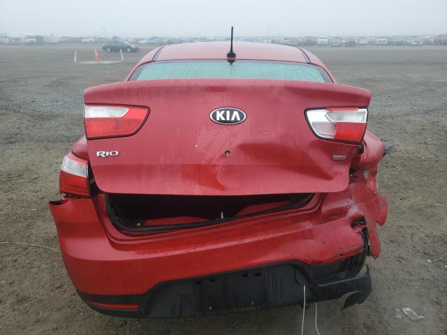  KIA RIO 2015 Red