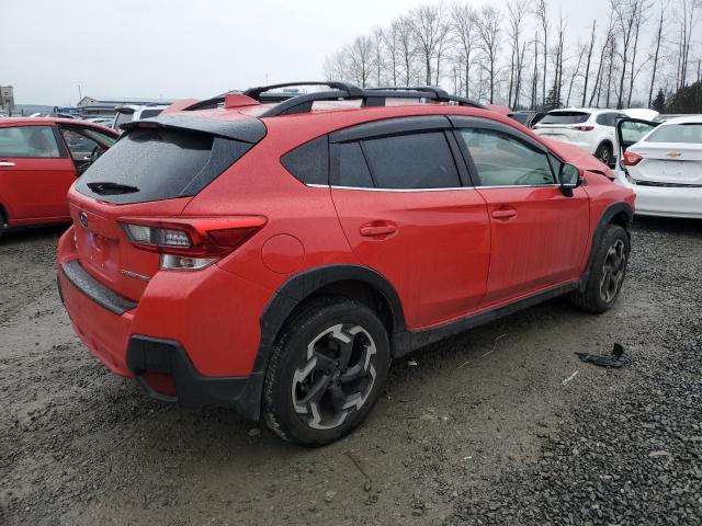  SUBARU CROSSTREK 2021 Червоний