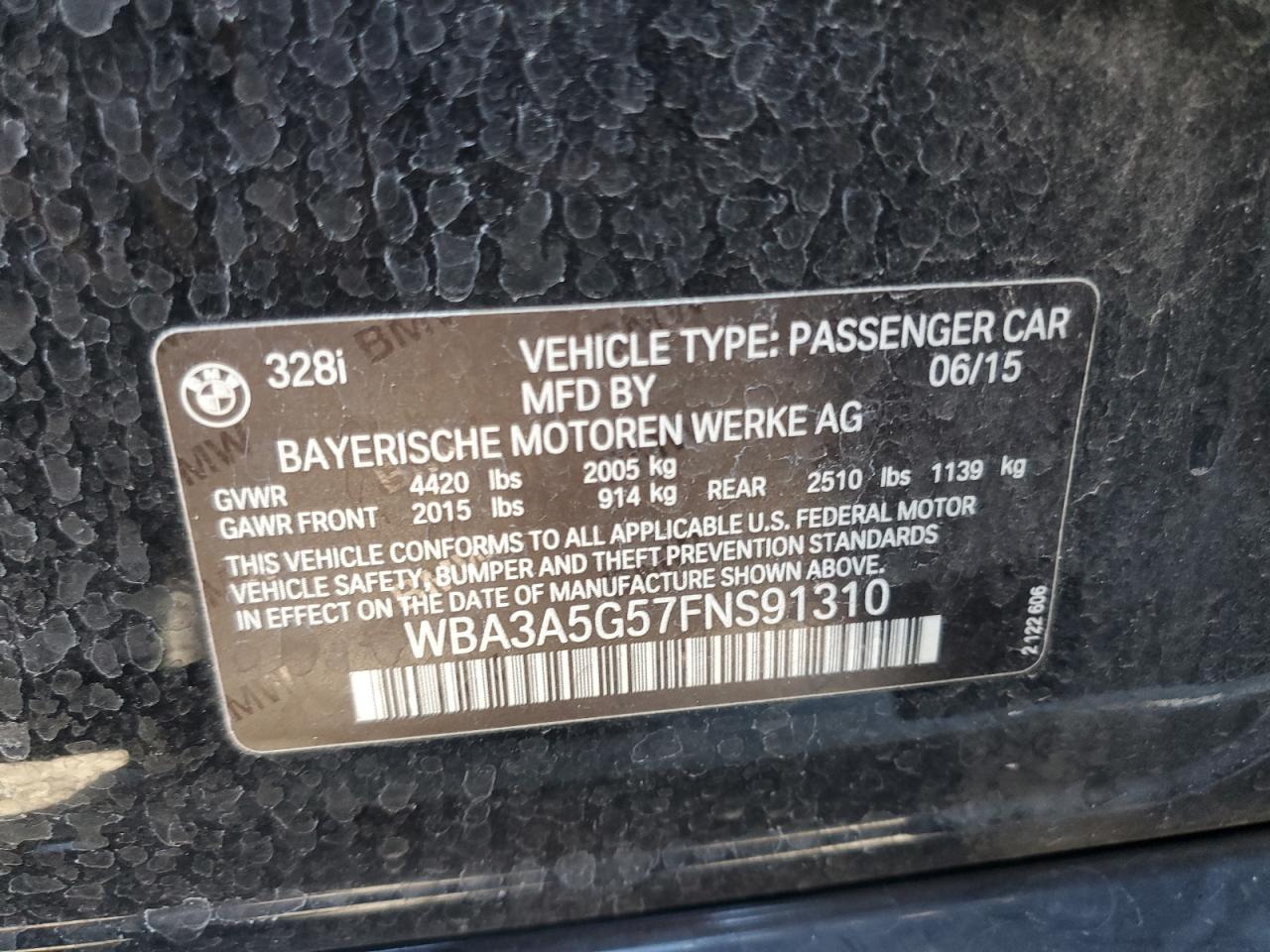 2015 BMW 3er - Image 12