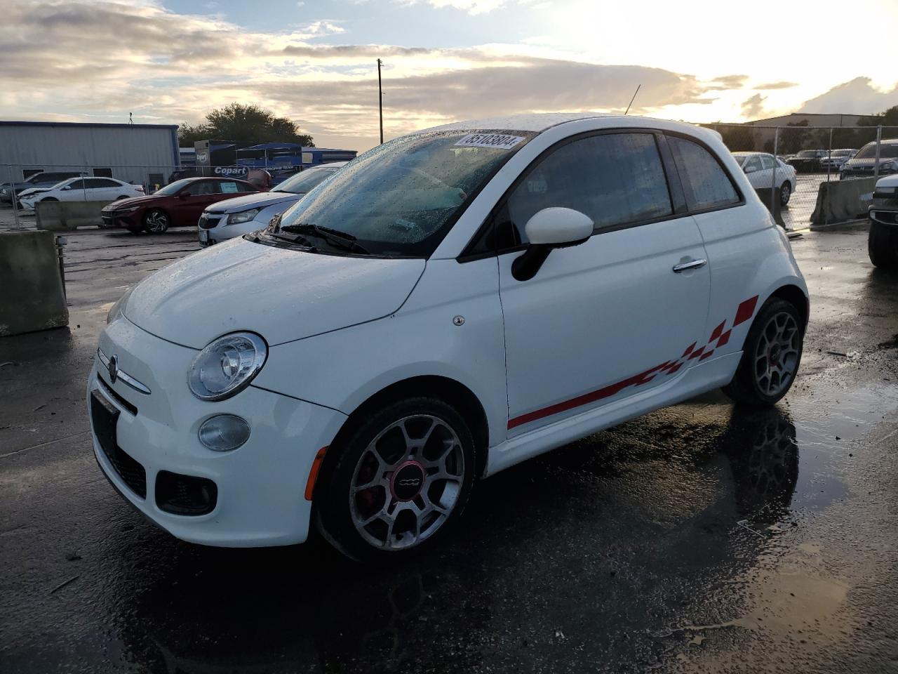 2015 Fiat 500 Sport VIN: 3C3CFFBR7FT721636 Lot: 85103804