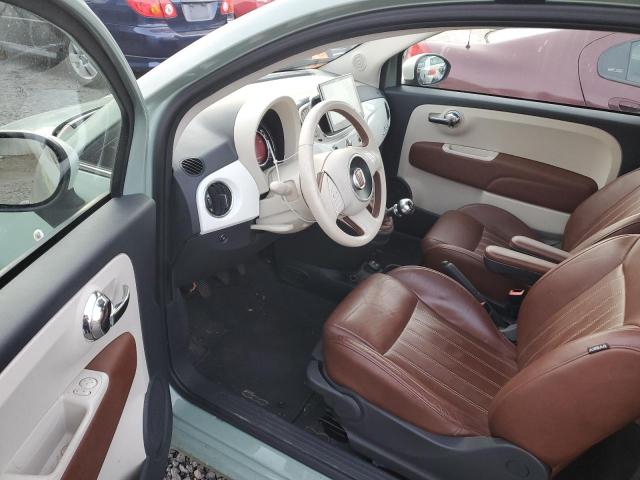  FIAT 500 2016 Zielony