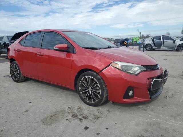  TOYOTA COROLLA 2015 Red