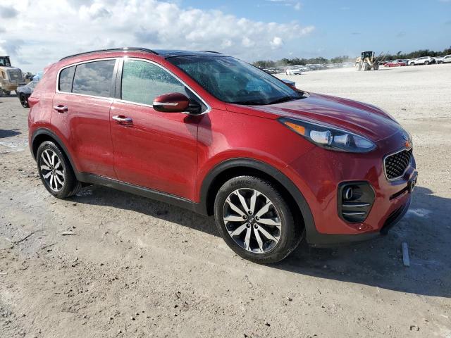  KIA SPORTAGE 2018 Красный