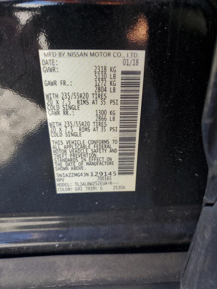 2018 Nissan Murano - Image 16