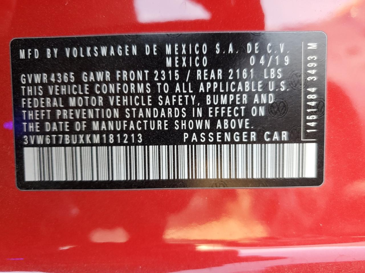 2019 Volkswagen Jetta - Image 12