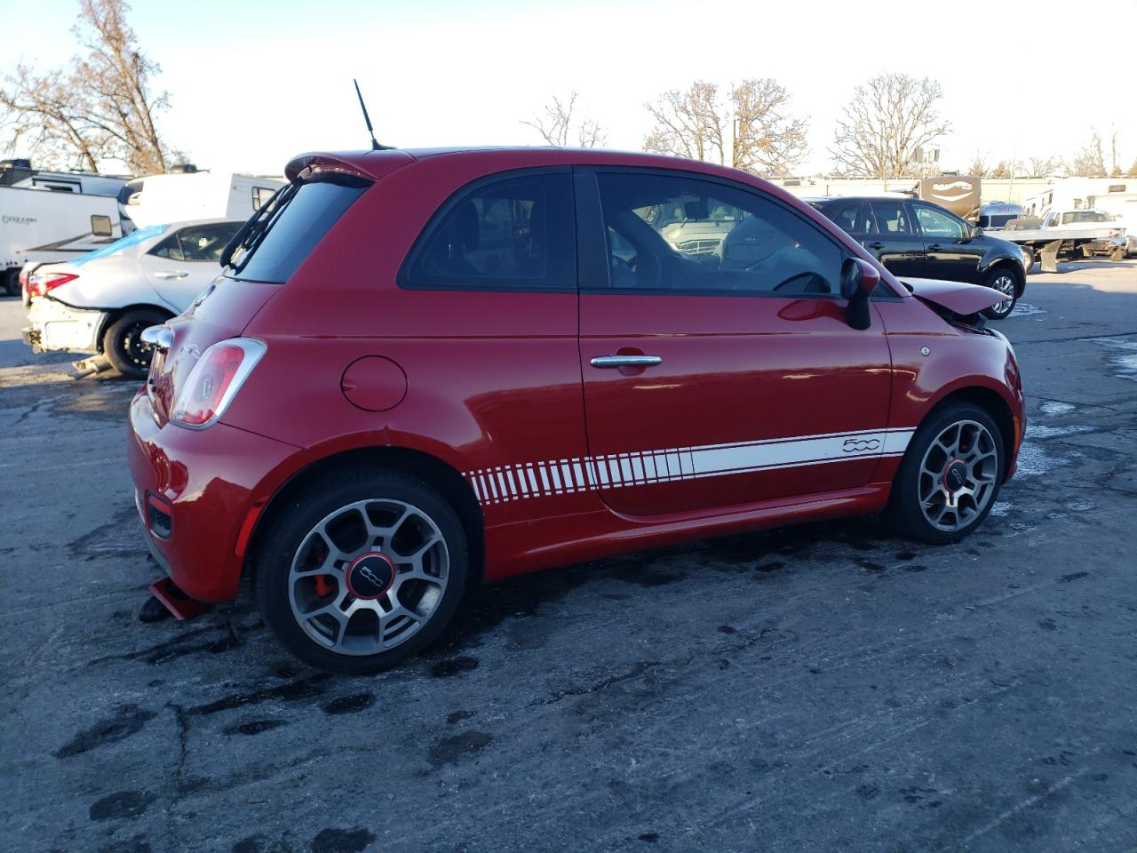 2013 Fiat 500 Sport VIN: 3C3CFFBR2DT560335 Lot: 83343234