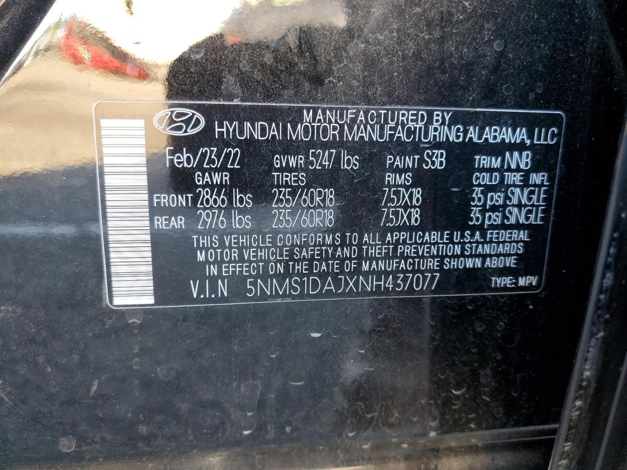 2022 Hyundai Santa Fe - Image 13