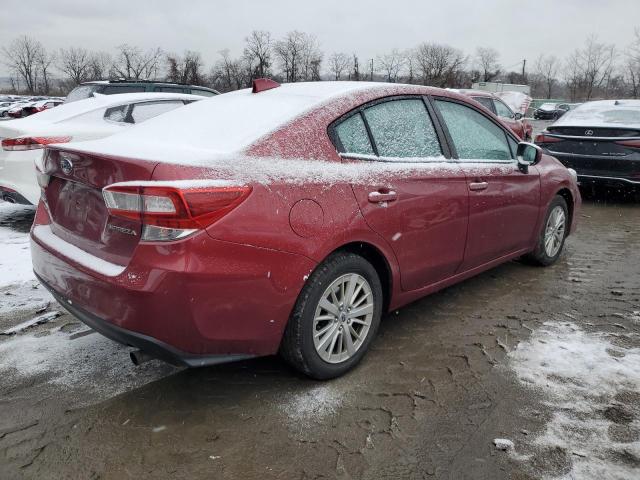  SUBARU IMPREZA 2018 Red