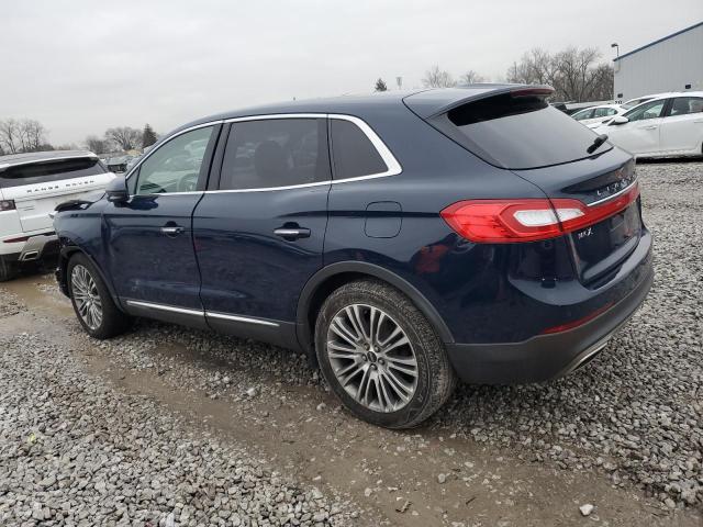  LINCOLN MKX 2018 Синий