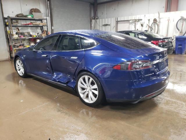  TESLA MODEL S 2015 Синий