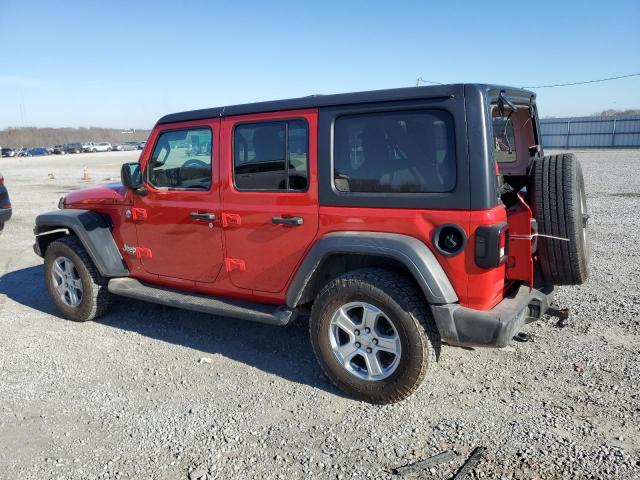  JEEP WRANGLER 2020 Czerwony