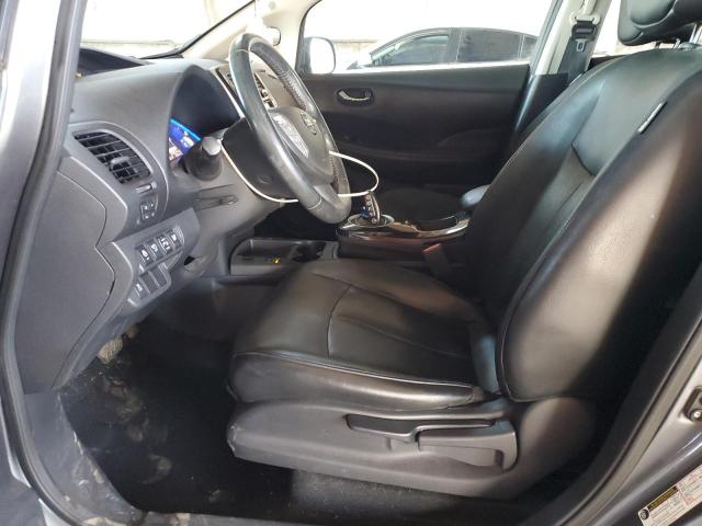  NISSAN LEAF 2014 Серый