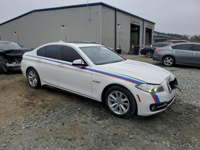  BMW 5 SERIES 2015 White