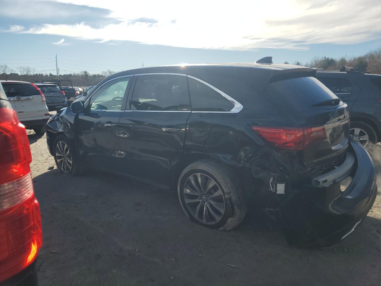 VIN 5FRYD4H68FB012560 2015 ACURA MDX no.2