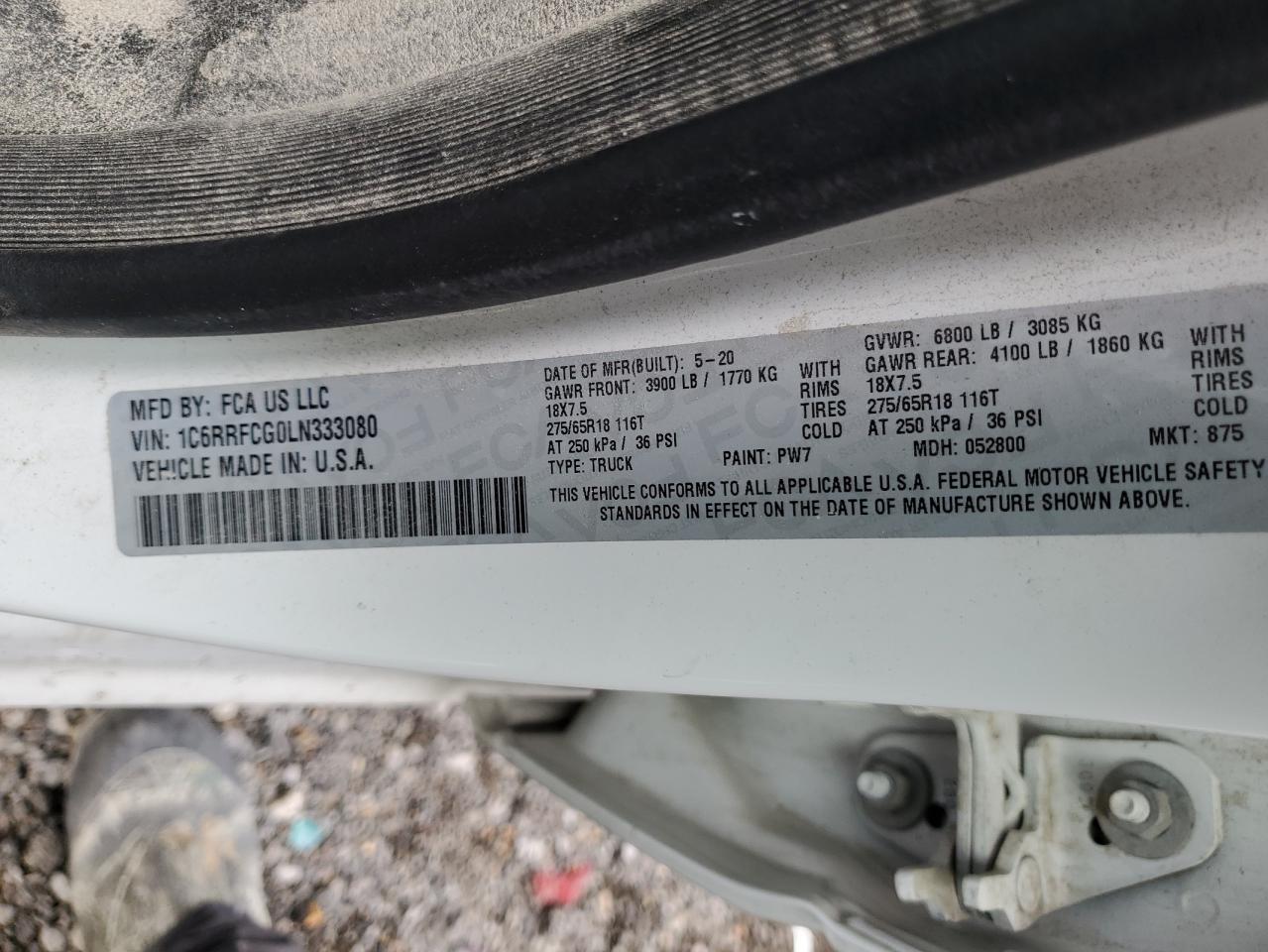 2020 RAM 1500 - Image 12