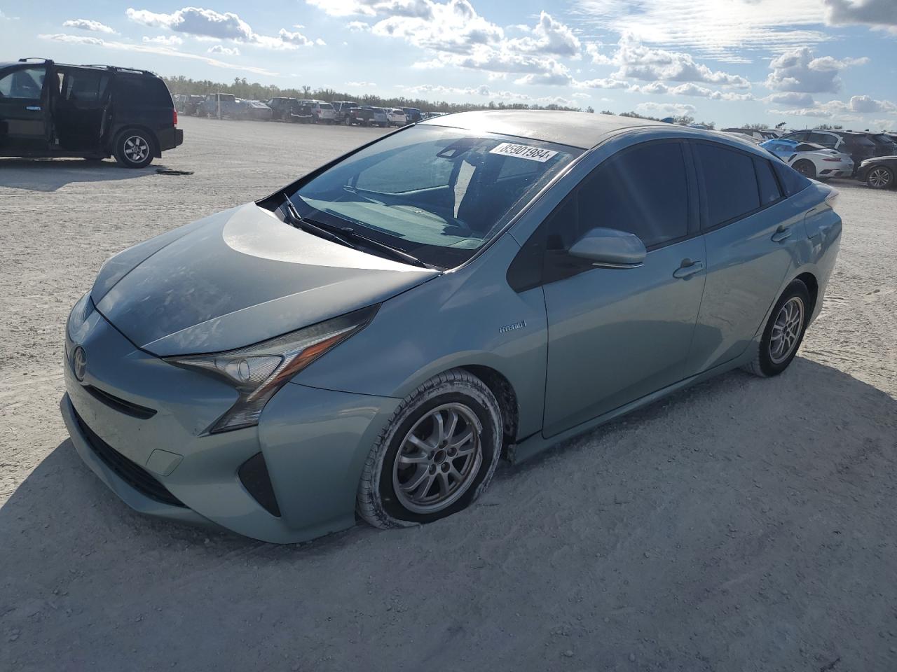 VIN JTDKBRFU4H3547395 2017 TOYOTA PRIUS no.1