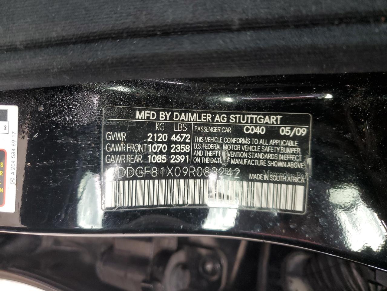 2009 Mercedes-Benz C-klasse - Image 12