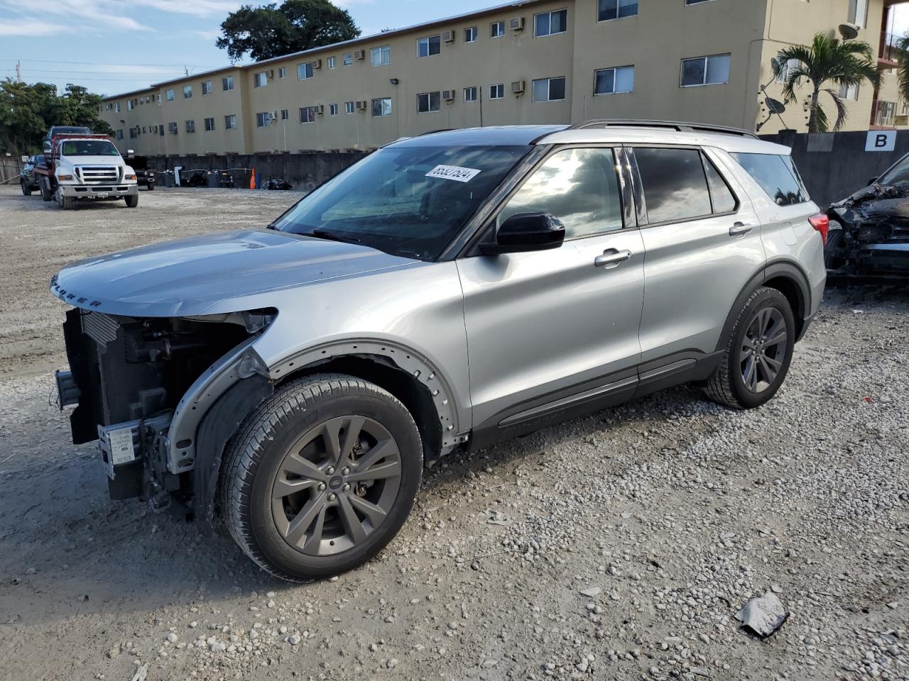 2022 Ford Explorer Xlt VIN: 1FMSK7DH4NGB28652 Lot: 85327524