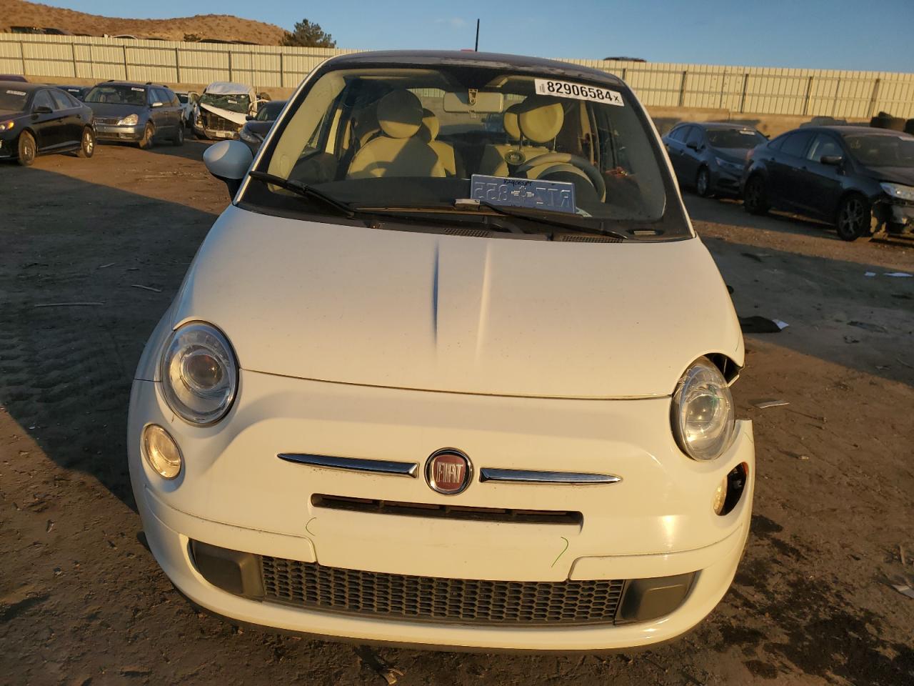 2012 Fiat 500 Pop VIN: 3C3CFFAR8CT386383 Lot: 82906584