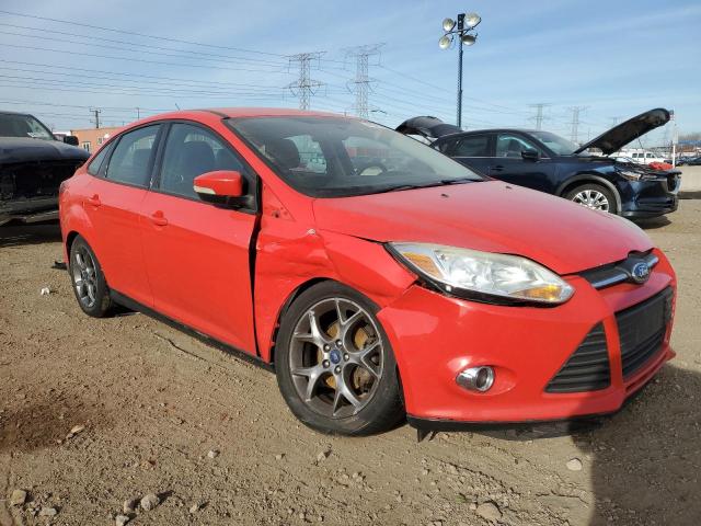  FORD FOCUS 2013 Czerwony