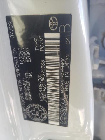 2009 TOYOTA YARIS 